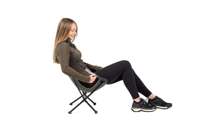 Moonlite Reclining Camp Chair (Black Pearl) - Boatcamper
