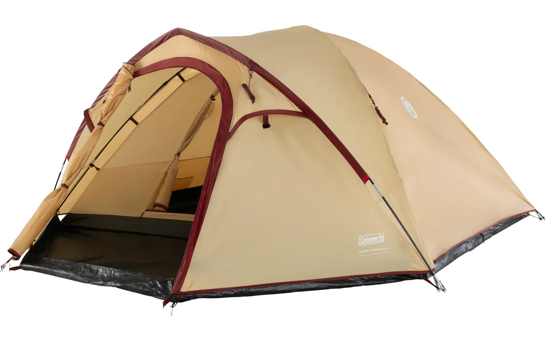 Coleman Darwin Summer 4 Plus 4-Personen Kuppelzelt 335 x 265 x 140 cm - Boatcamper