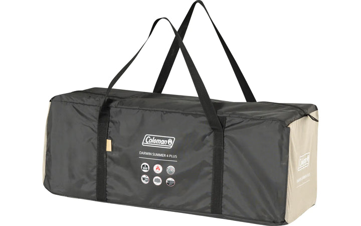 Coleman Darwin Summer 4 Plus 4-Personen Kuppelzelt 335 x 265 x 140 cm - Boatcamper
