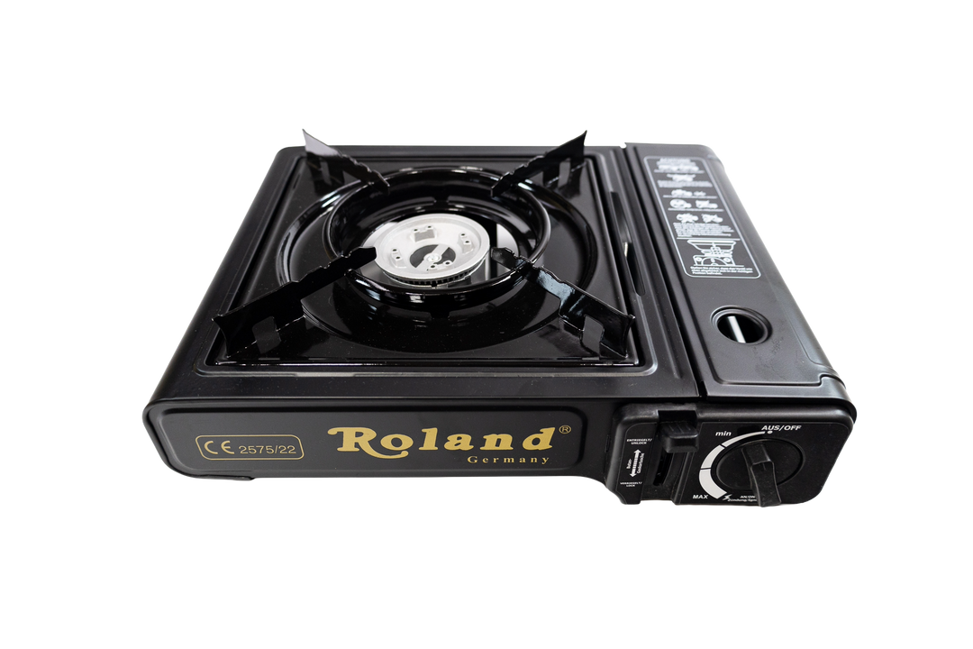 Camping Gaskocher "ROLAND® Germany"  im Tragekoffer - Boatcamper