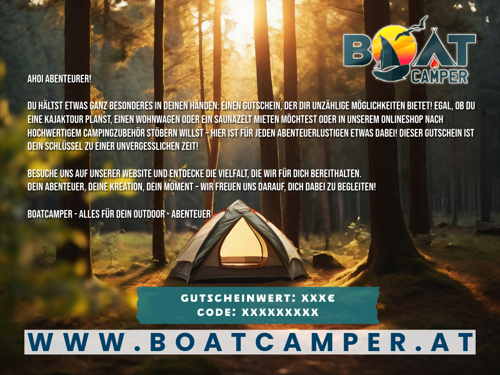 Gutschein - Boatcamper