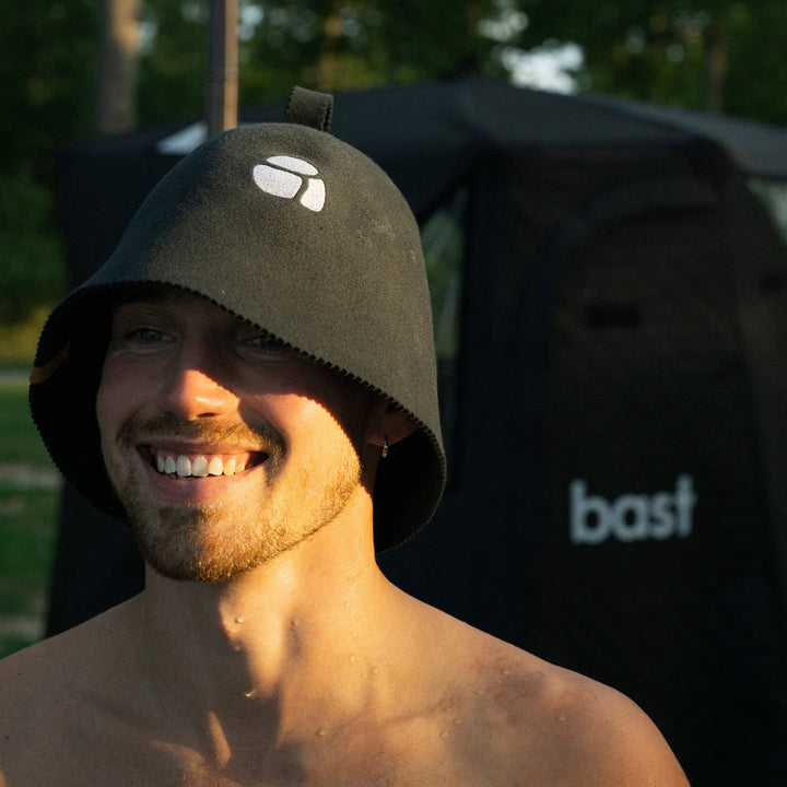 Saunamütze aus 100 % Wolle - Boatcamper