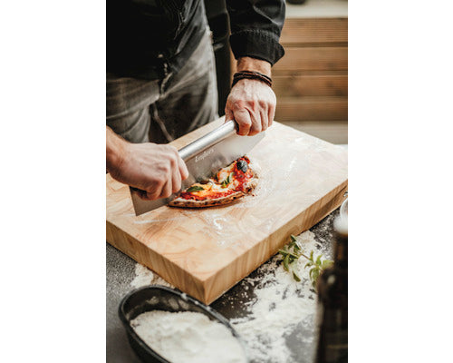 Premium Pizzaschneider aus Edelstahl