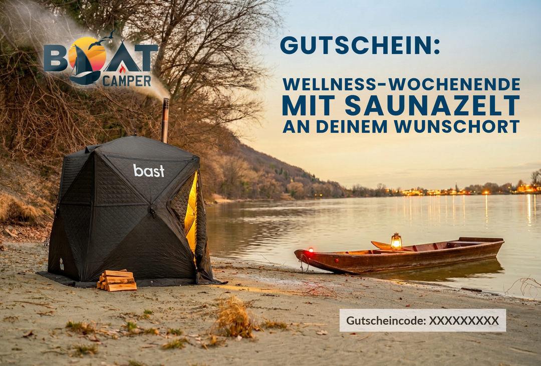 Saunazelt-Gutschein - Boatcamper